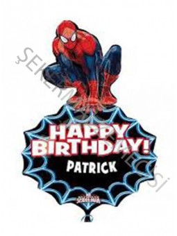 Süpershape Spiderman Personalized Anagram Folyo Balon 