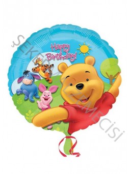 Winnie The Pooh Anagram Folyo Balon 17 Inc