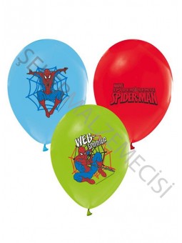 Spiderman Baskılı Balon