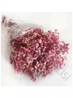 Çiçek Doğal Cipso Pembe 50 gram